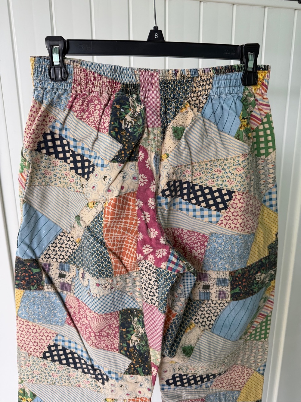 Kimchi Blue patchwork Magnolia Pearl style miner pants provision trousers - Picture 10 of 16
